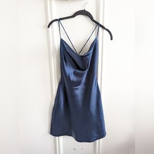 Princess Polly ANNALISE (only the dress) in Navy Size 4 New with Tags